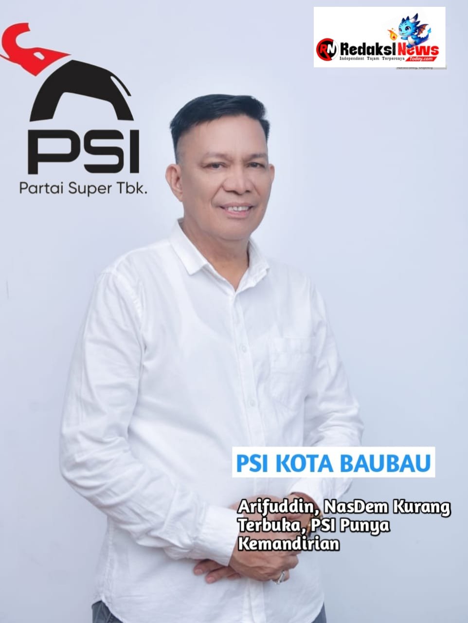 Arifuddin Nasdem Banyak Intervensi PSI Punya Kemandirian