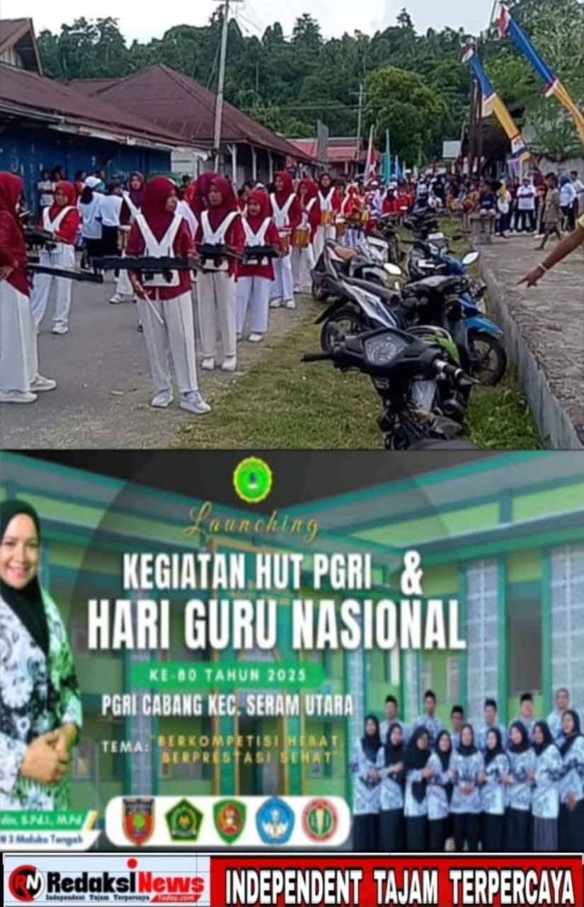 Semarak HUT PGRI ke-80, Negeri Wahai Bangkitkan Kembali Semangat Seram Utara