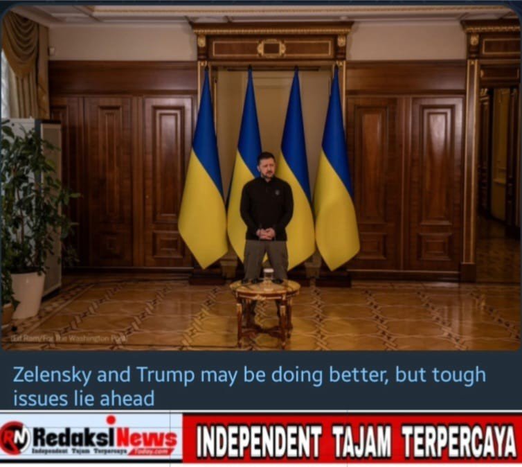 Zelensky dan Trump mungkin kini memiliki hubungan yang lebih baik, tetapi persoalan sulit masih menanti di depan.