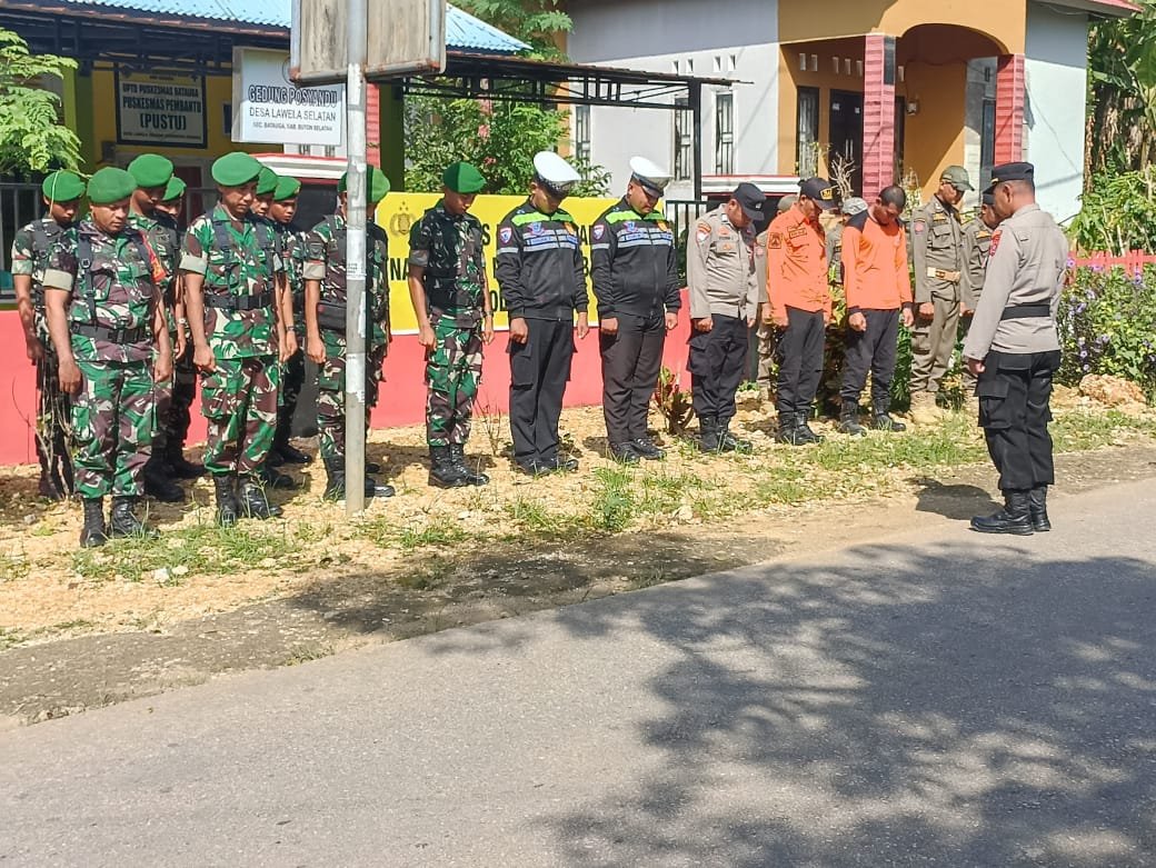 Bataliyon Infanteri TP 871 La Maindo, Ikut Kawal Keamanan Natal dan Tahun Baru