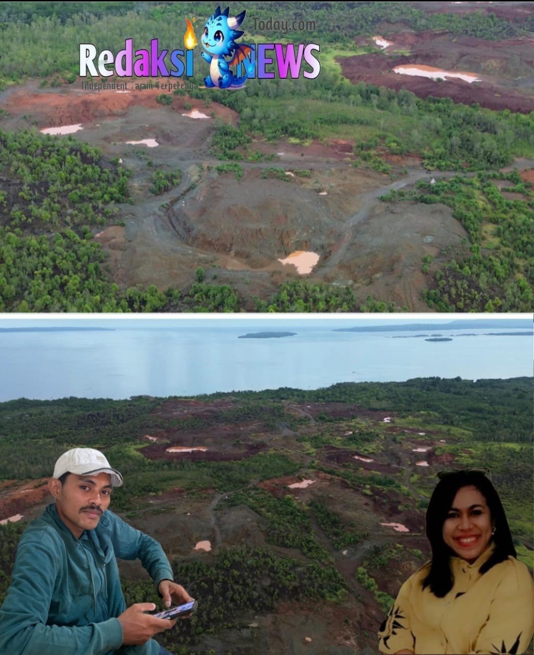 Hasil Tambang di Ambil, Lubang Tambang ditinggalkan, diduga JMS Pemilik PT BSR Terlibat