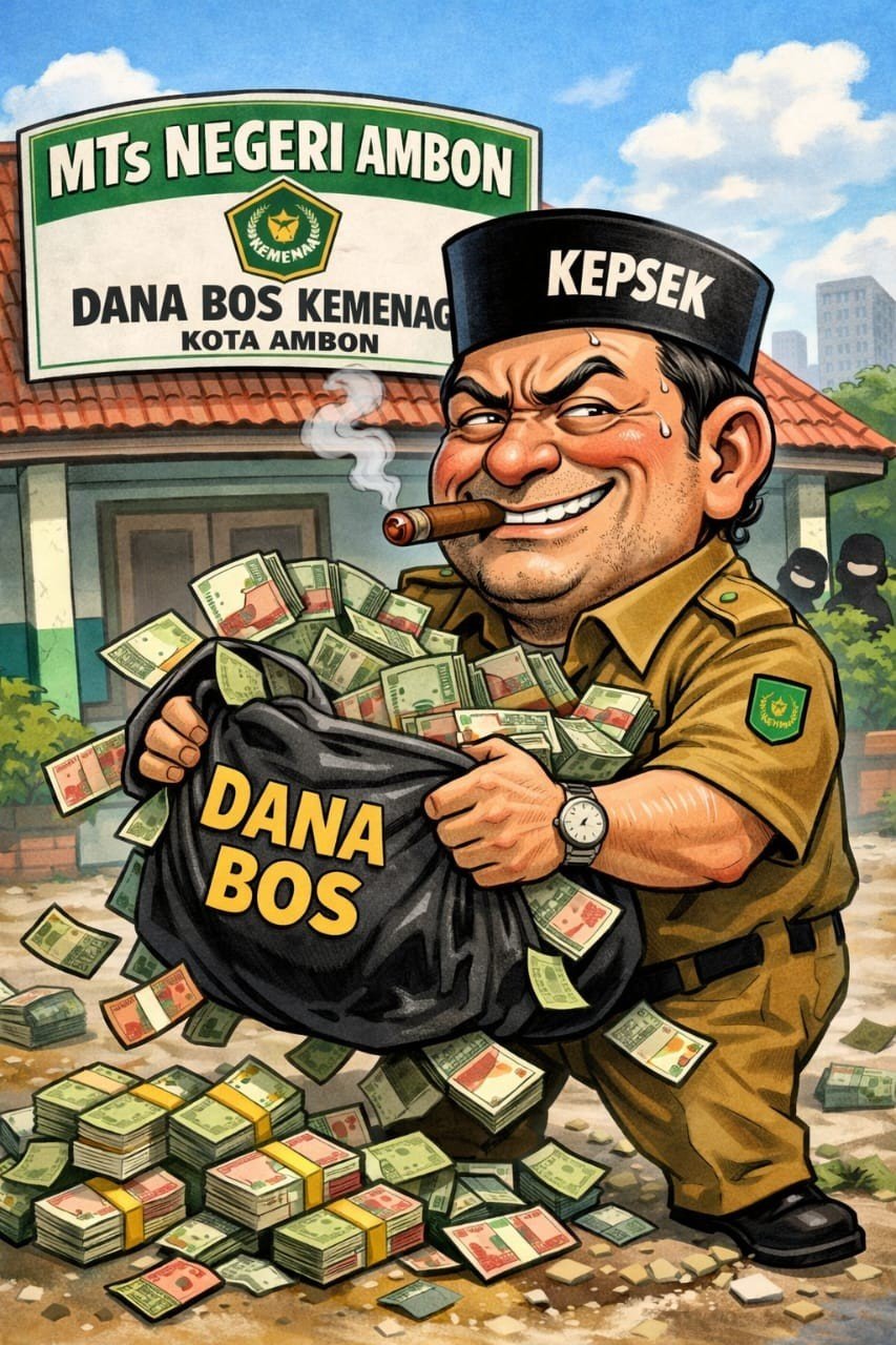 Dana BOS MTs Negeri Ambon Diduga Dijarah Sistematis, Kejari Ambon Segera Umumkan Tersangka