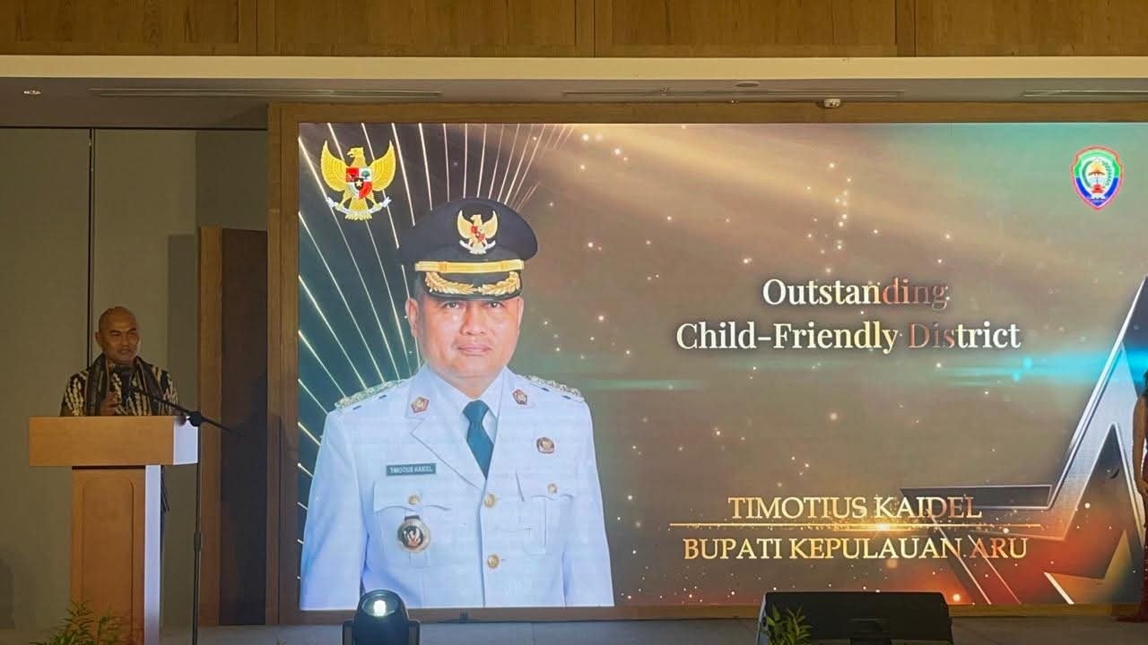 Outstanding Child Friendly District untuk Kepulauan Aru, Kaidel : Tetap Semangat Membangun Negeri