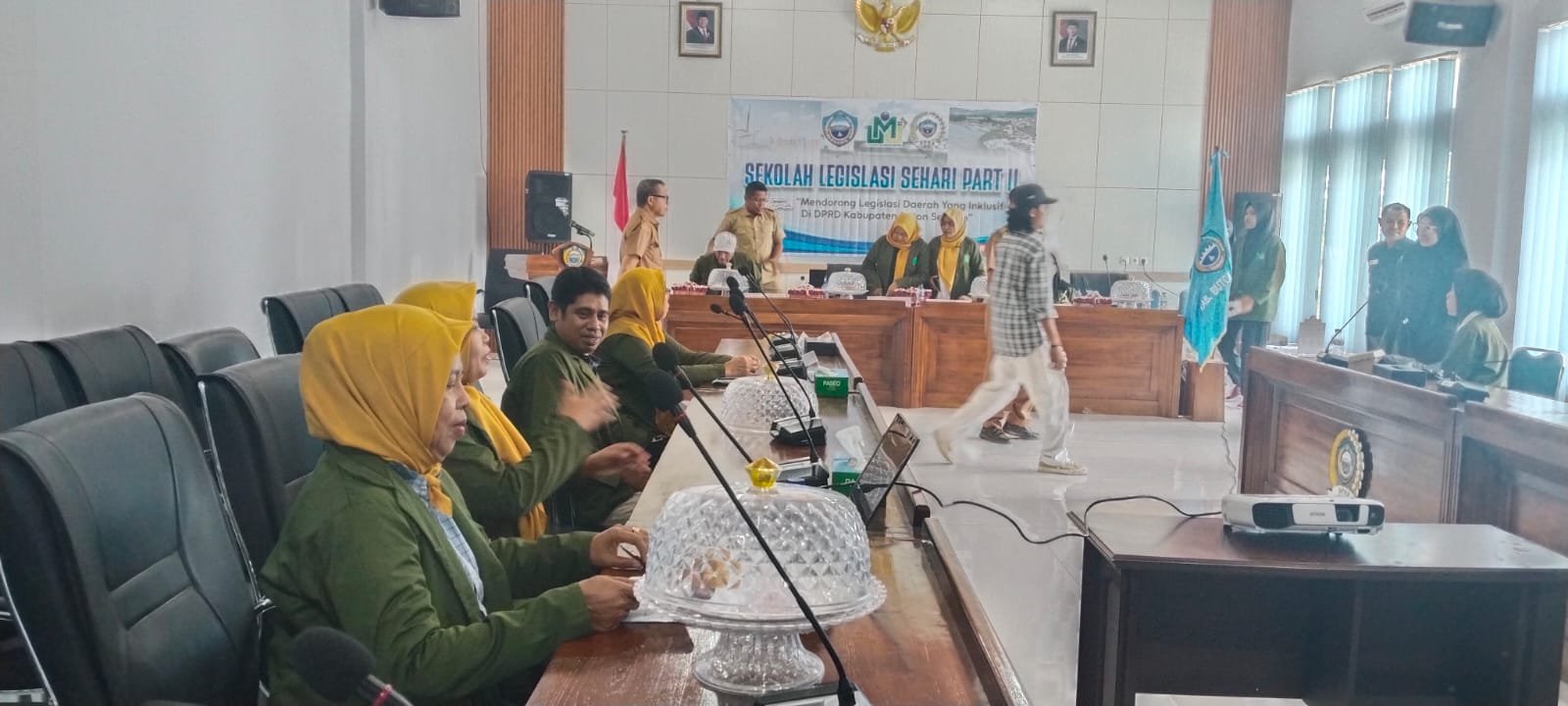 Mahasiswa UMU Buton, Sekolah Legislasi di DPRD Kabupaten Buton Selatan