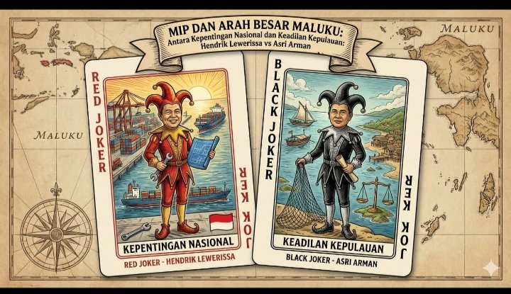 MIP Dan Arah Besar Maluku, Antara Kepentingan Nasional Dan Keadilan Kepulauan Hendrik Lewerissa vs Asri Arman