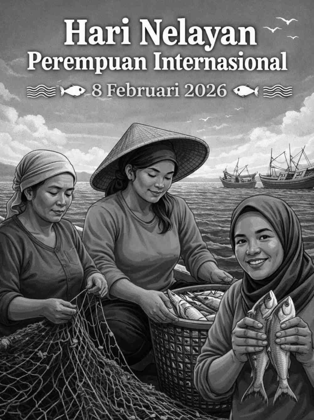 Peran Besar yang Tak Terlihat, Nelayan Perempuan di Tengah Gelombang Zaman.