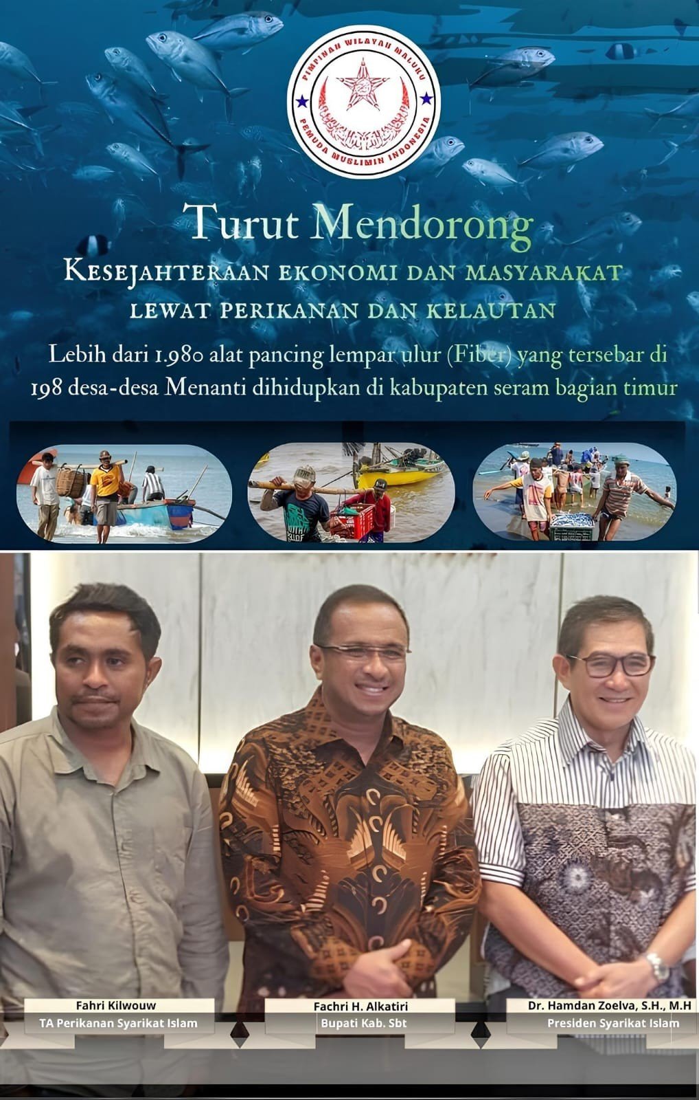 PW Pemuda Muslimin Maluku Apresiasi Langkah Pemanfaatan SDA SBT