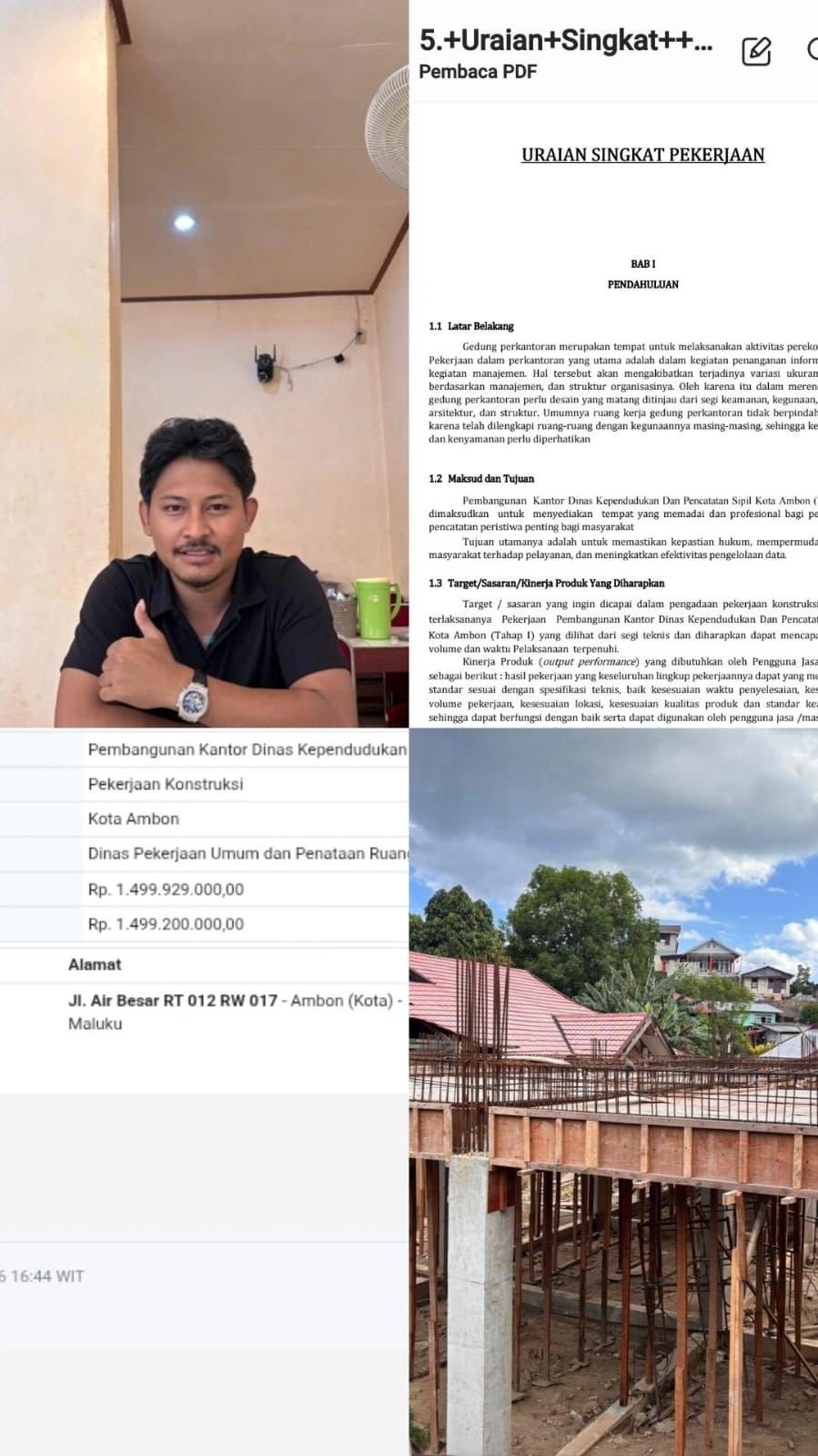 Kontrak Selesai, Pekerjaan Belum Tuntas? GASMEN Duga Kadis PU Ambon Mainkan Narasi Masa Pemeliharaan