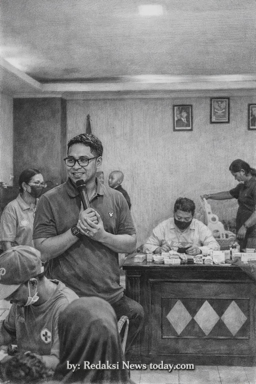 Antusias Warga Warnai Kegiatan Posyandu Desa Poka, Harry Far Far Tekankan Pentingnya Kesehatan Masyarakat