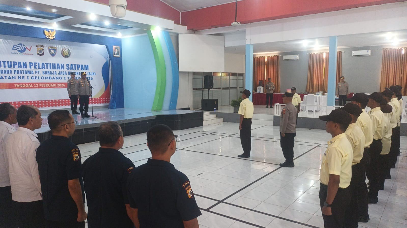74 Satpam Garda Pratama BJN Resmi Ditutup, Siap Ditempatkan di Instansi Pemerintah dan Swasta