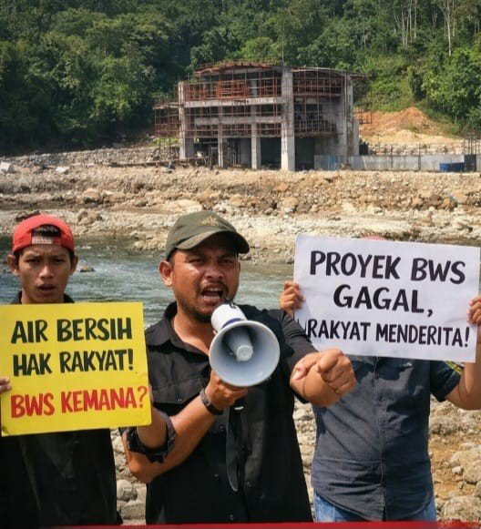 Proyek Air Bersih di Masohi Tak Kunjung Rampung, PAMALI Kecam Kinerja BWS Maluku