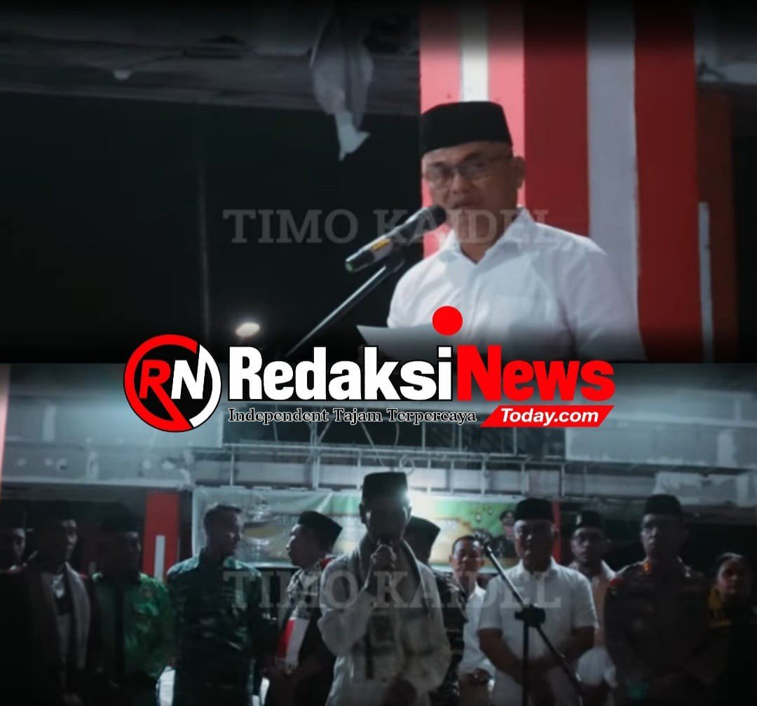 Bupati Aru Buka Pawai Takbiran, Wakil Bupati Pimpin Gema Takbir