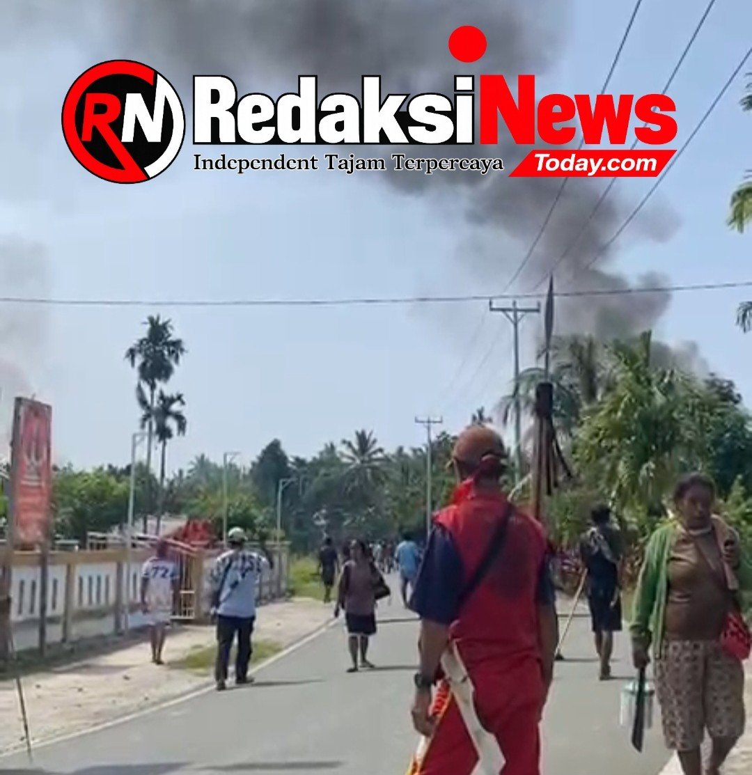 Konflik Warga di Patani Barat Memuncak, Banemo dan Sibenpopo Terlibat Aksi Saling Serang