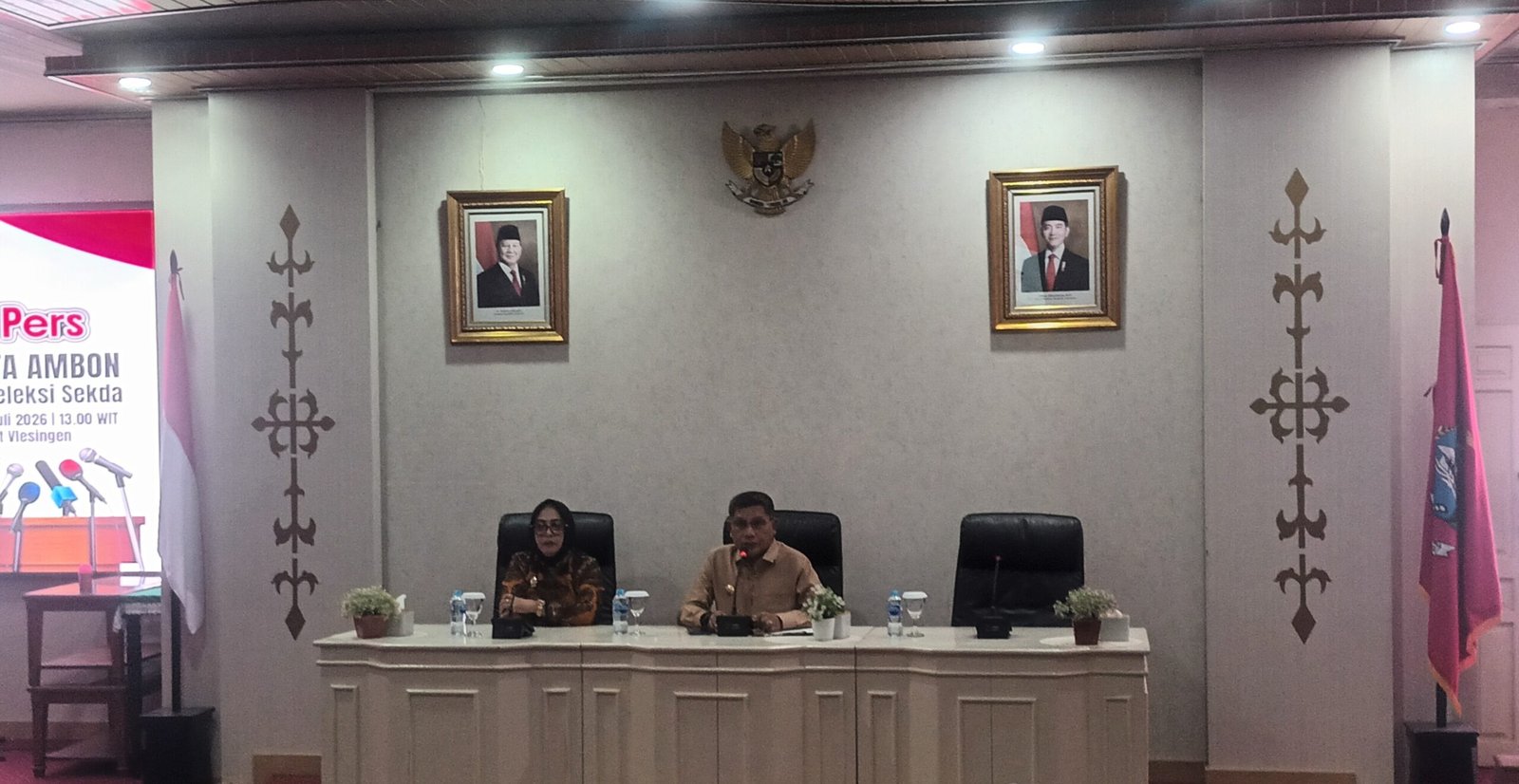 Wali Kota Ambon Tegaskan Proses Seleksi Transparan, Robby Sapulete Resmi Terpilih sebagai Sekda Definitif
