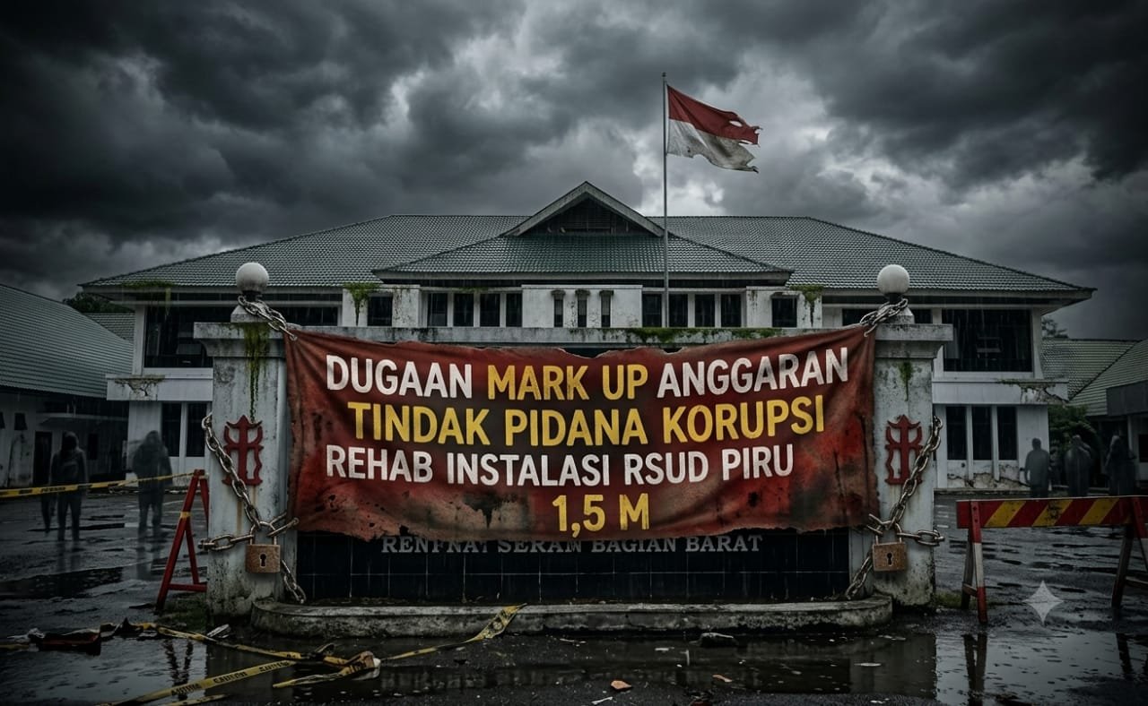 Dugaan Mark Up anggaran Rehab Instalasi RSUD Piru; LSM AKSI dorong Kejati Maluku Periksa Eks-dirut