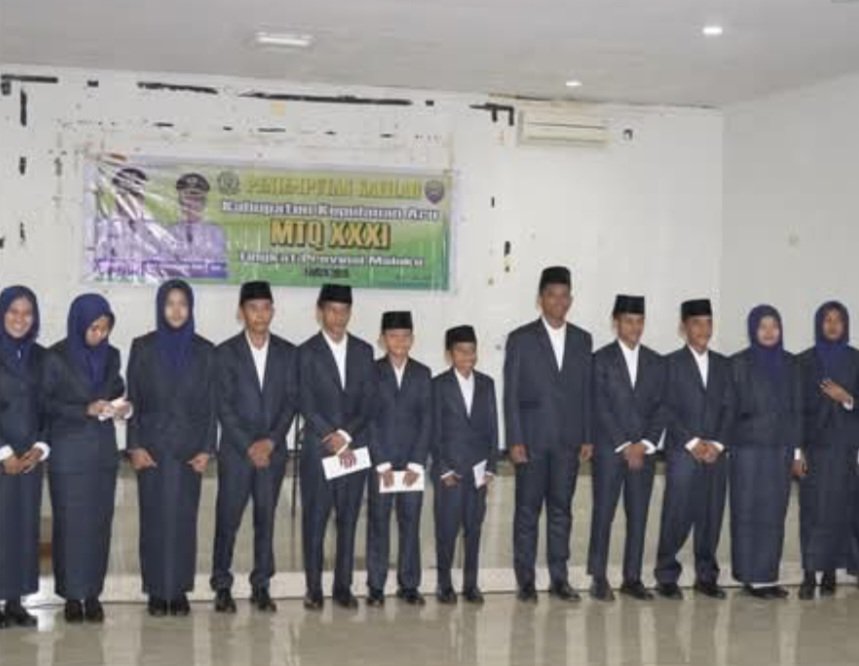 Bupati Aru Beri Bonus Kafilah MTQ Berprestasi, Targetkan Juara Umum Maluku