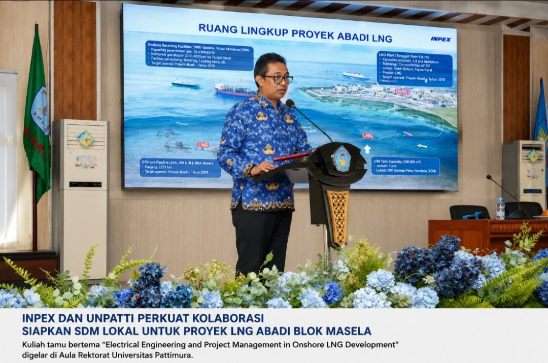 INPEX Gandeng Unpatti Siapkan SDM Lokal Hadapi Proyek LNG Abadi Blok Masela