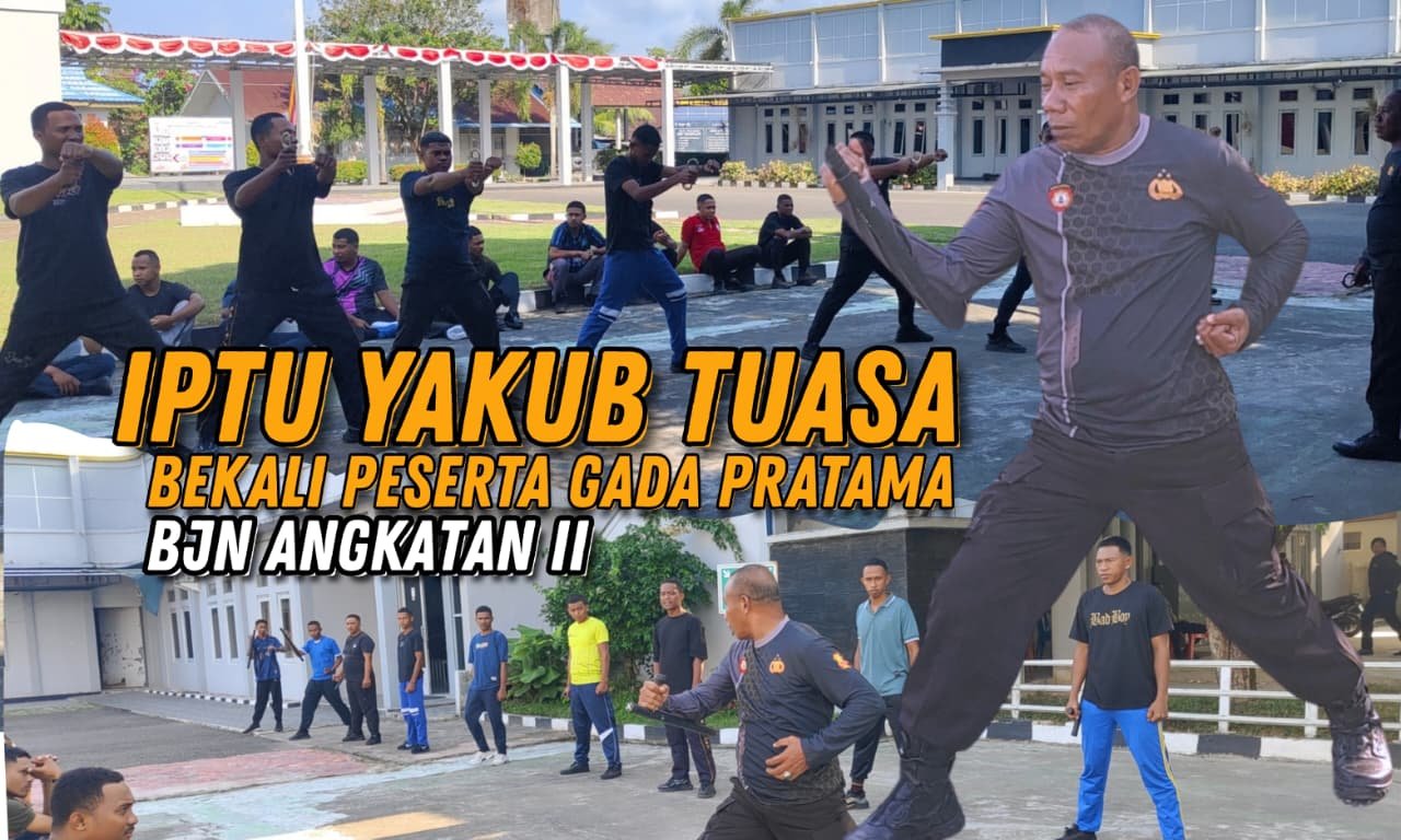 Peserta Gada Pratama BJN Angkatan II Dilatih Kuasai Teknik Tongkat dan Borgol