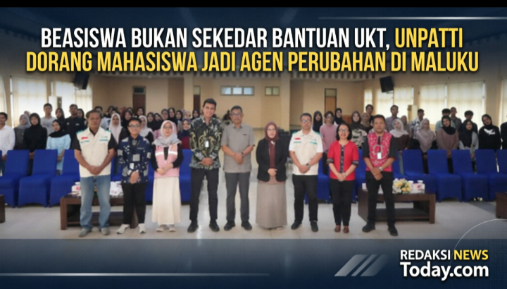 BEASISWA BUKAN SEKEDAR BANTUAN UKT, UNPATTI DORONG MAHASISWA JADI AGEN PERUBAHAN DI MALUKU